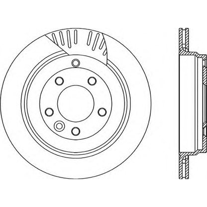 Foto Disco de freno OPEN PARTS BDR225620