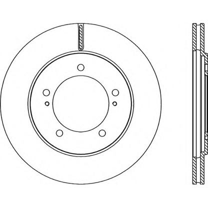 Foto Disco  freno OPEN PARTS BDR227320