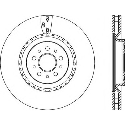 Photo Disque de frein OPEN PARTS BDR230720