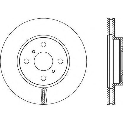 Photo Disque de frein OPEN PARTS BDR231520