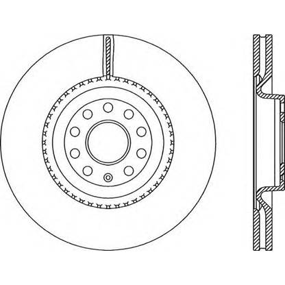 Foto Disco  freno OPEN PARTS BDR233720