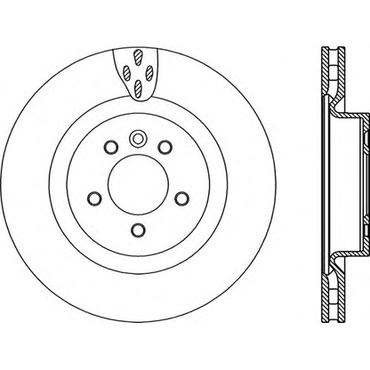 Foto Disco  freno OPEN PARTS BDR236220