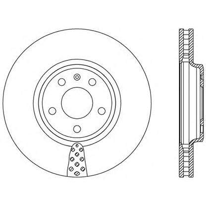 Photo Disque de frein OPEN PARTS BDR241220