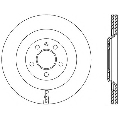 Фото Тормозной диск OPEN PARTS BDR248720