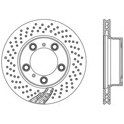 Фото Тормозной диск OPEN PARTS BDR250025