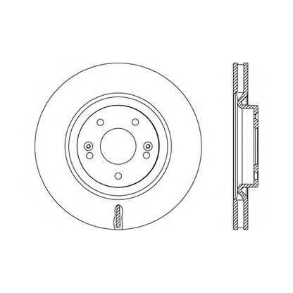 Foto Disco de freno OPEN PARTS BDR260620