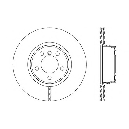 Фото Тормозной диск OPEN PARTS BDR262520