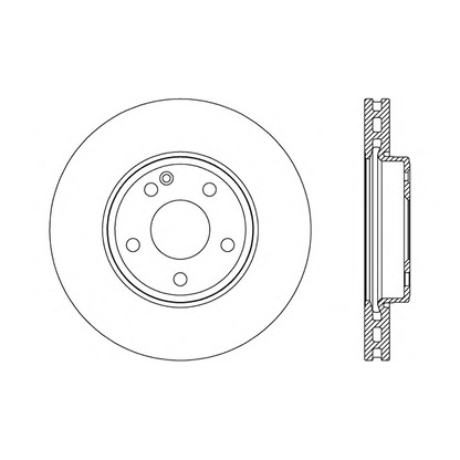 Foto Disco de freno OPEN PARTS BDR270120