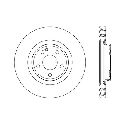 Photo Brake Disc OPEN PARTS BDR270220