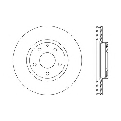 Foto Disco  freno OPEN PARTS BDR270620