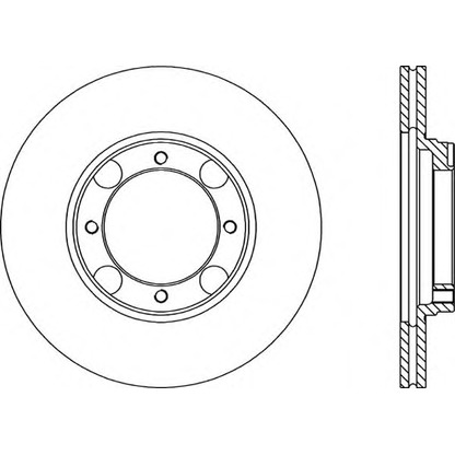 Фото Тормозной диск OPEN PARTS BDA119220