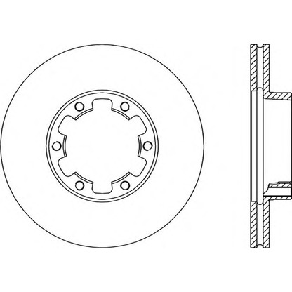 Foto Disco  freno OPEN PARTS BDA139820