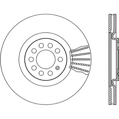 Фото Тормозной диск OPEN PARTS BDA174420