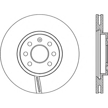 Фото Тормозной диск OPEN PARTS BDA207420