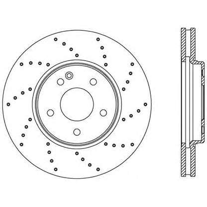 Photo Disque de frein OPEN PARTS BDRS131525