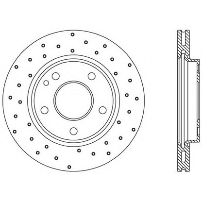 Zdjęcie Tarcza hamulcowa OPEN PARTS BDRS170025