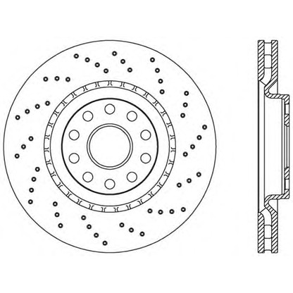 Zdjęcie Tarcza hamulcowa OPEN PARTS BDRS174125