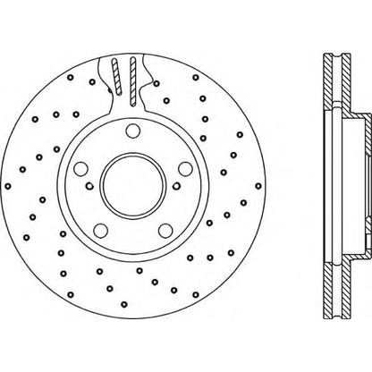 Фото Тормозной диск OPEN PARTS BDRS187625