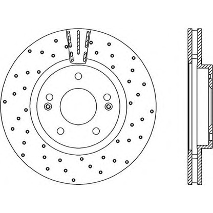 Фото Тормозной диск OPEN PARTS BDRS211525