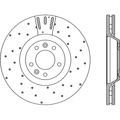 Foto Disco de freno OPEN PARTS BDRS215925