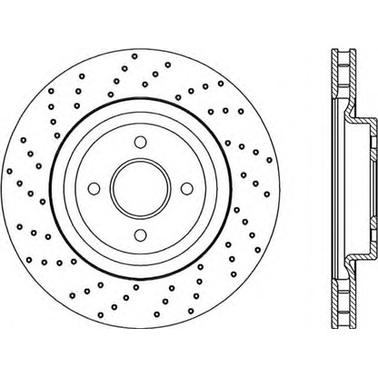 Photo Brake Disc OPEN PARTS BDRS222525