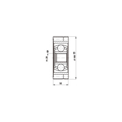 Foto Kit giunti, Semiasse OPEN PARTS CVJ542220