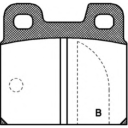 Foto Bremsbelagsatz, Scheibenbremse OPEN PARTS BPA000501