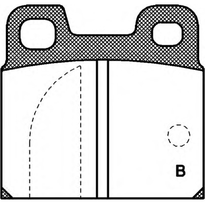 Photo Kit de plaquettes de frein, frein à disque OPEN PARTS BPA000511