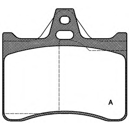 Foto Kit pastiglie freno, Freno a disco OPEN PARTS BPA008810