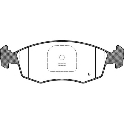 Photo Brake Pad Set, disc brake OPEN PARTS BPA017212