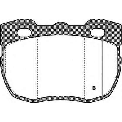 Фото Комплект тормозных колодок, дисковый тормоз OPEN PARTS BPA026711