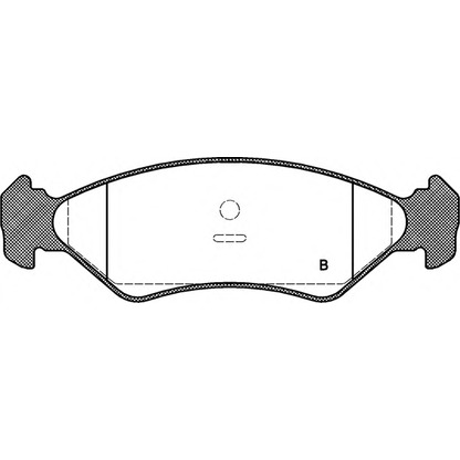 Foto Bremsbelagsatz, Scheibenbremse OPEN PARTS BPA028510