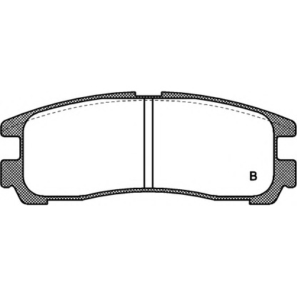 Foto Kit pastiglie freno, Freno a disco OPEN PARTS BPA029102