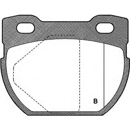 Foto Juego de pastillas de freno OPEN PARTS BPA058400