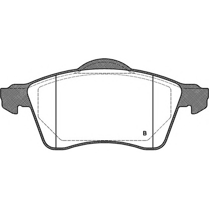 Photo Brake Pad Set, disc brake OPEN PARTS BPA061801