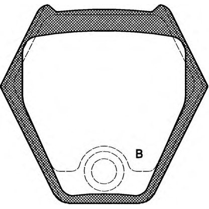 Photo Brake Pad Set, disc brake OPEN PARTS BPA075202