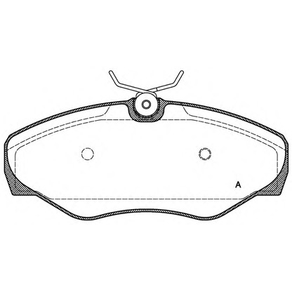 Photo Brake Pad Set, disc brake OPEN PARTS BPA083400