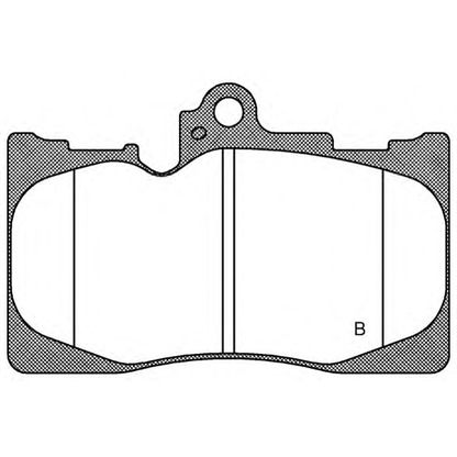 Foto Kit pastiglie freno, Freno a disco OPEN PARTS BPA118002