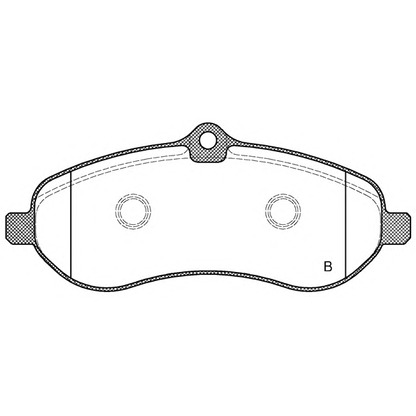 Фото Комплект тормозных колодок, дисковый тормоз OPEN PARTS BPA129201