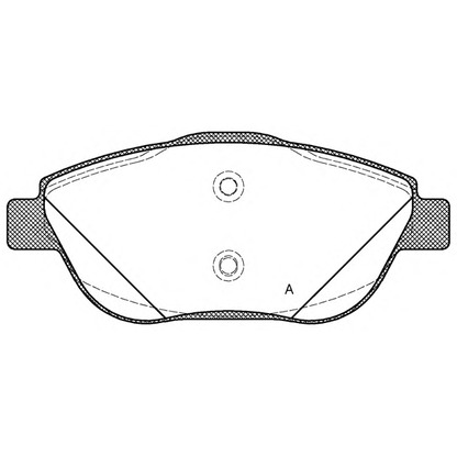 Photo Brake Pad Set, disc brake OPEN PARTS BPA139210