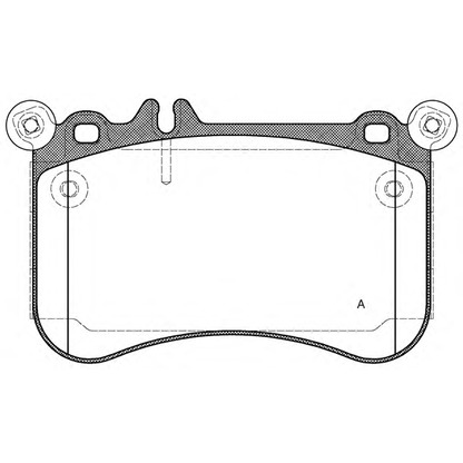 Foto Juego de pastillas de freno OPEN PARTS BPA146500