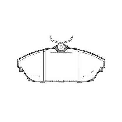 Photo Brake Pad Set, disc brake OPEN PARTS BPA150400