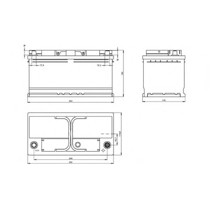 Zdjęcie Akumulator OPEN PARTS BT100L530