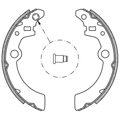 Фото Комплект тормозных колодок OPEN PARTS BSA207300