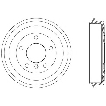 Foto Bremstrommel OPEN PARTS BAD900510