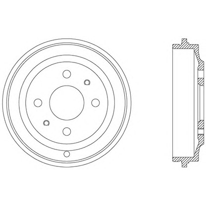 Photo Tambour de frein OPEN PARTS BAD903110