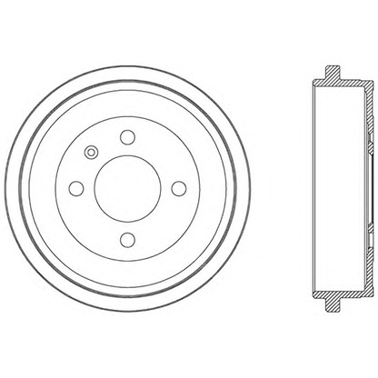 Photo Tambour de frein OPEN PARTS BAD904810