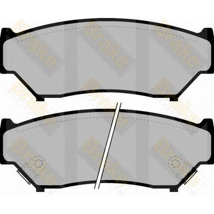 Foto Kit pastiglie freno, Freno a disco Brake ENGINEERING PA1080