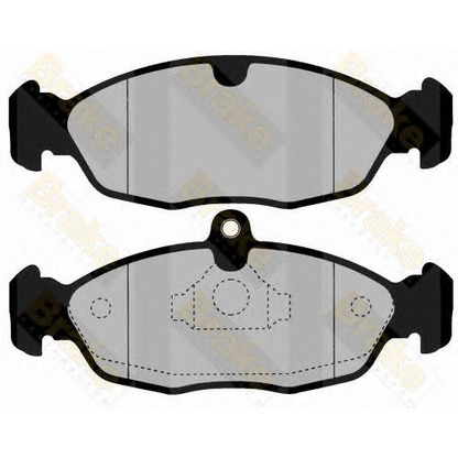 Photo Brake Pad Set, disc brake Brake ENGINEERING PA1336