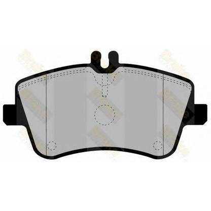 Photo Brake Pad Set, disc brake Brake ENGINEERING PA1367